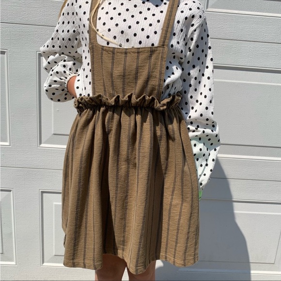 Zara kids polka dot black and white top with long sleeve. Girl size 9 - Picture 7 of 10